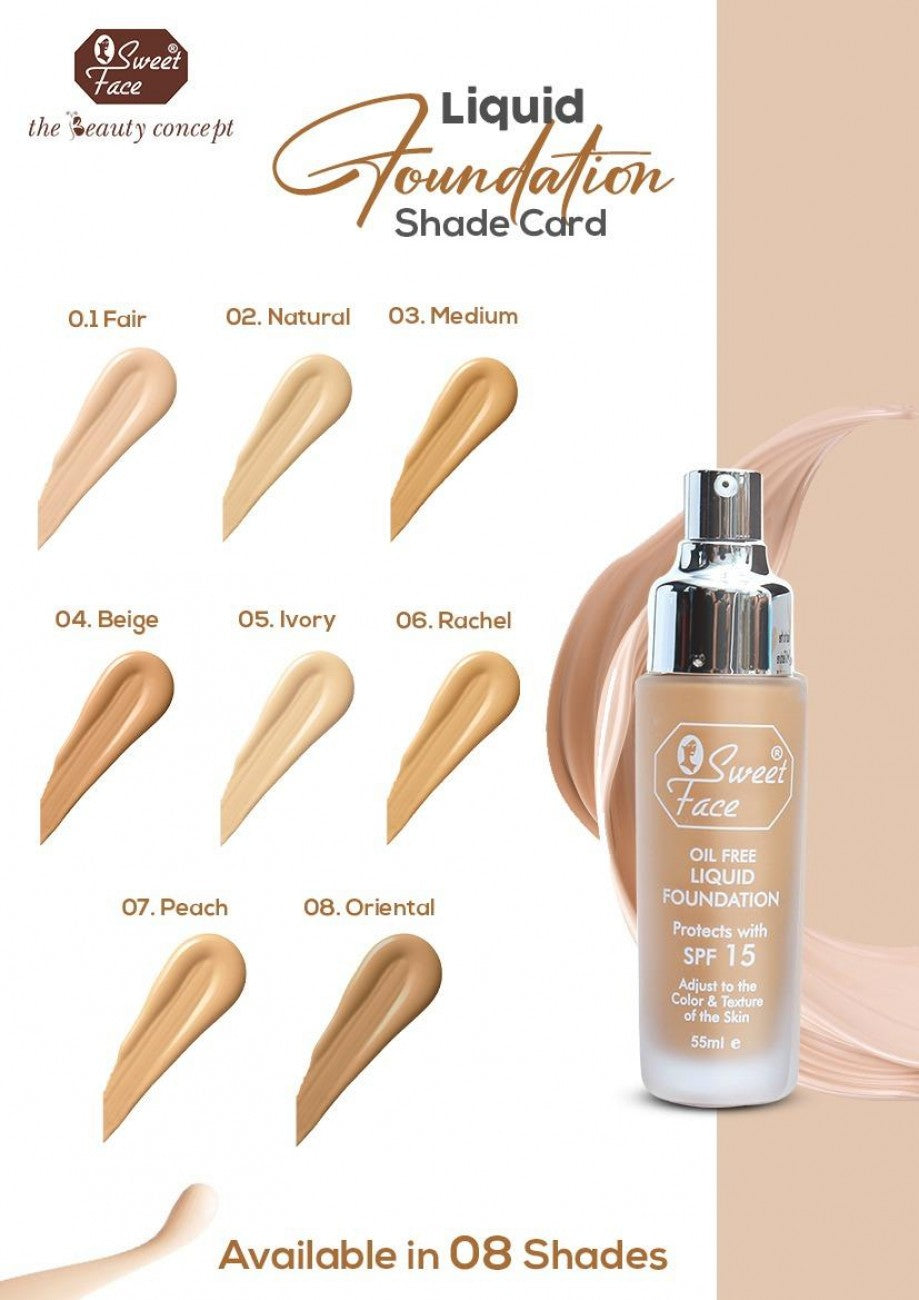 Sweet Face oil Free foundation